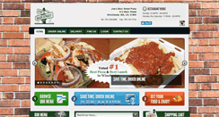 Desktop Screenshot of joesmainstreetpizzashoppe.com